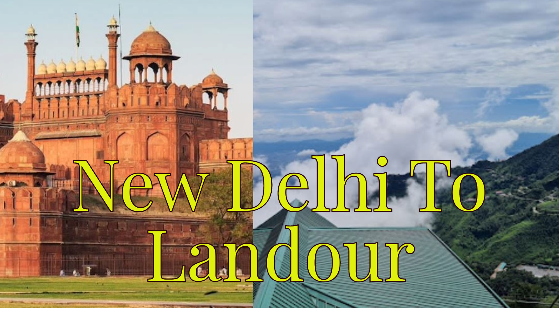 new delhi to landour