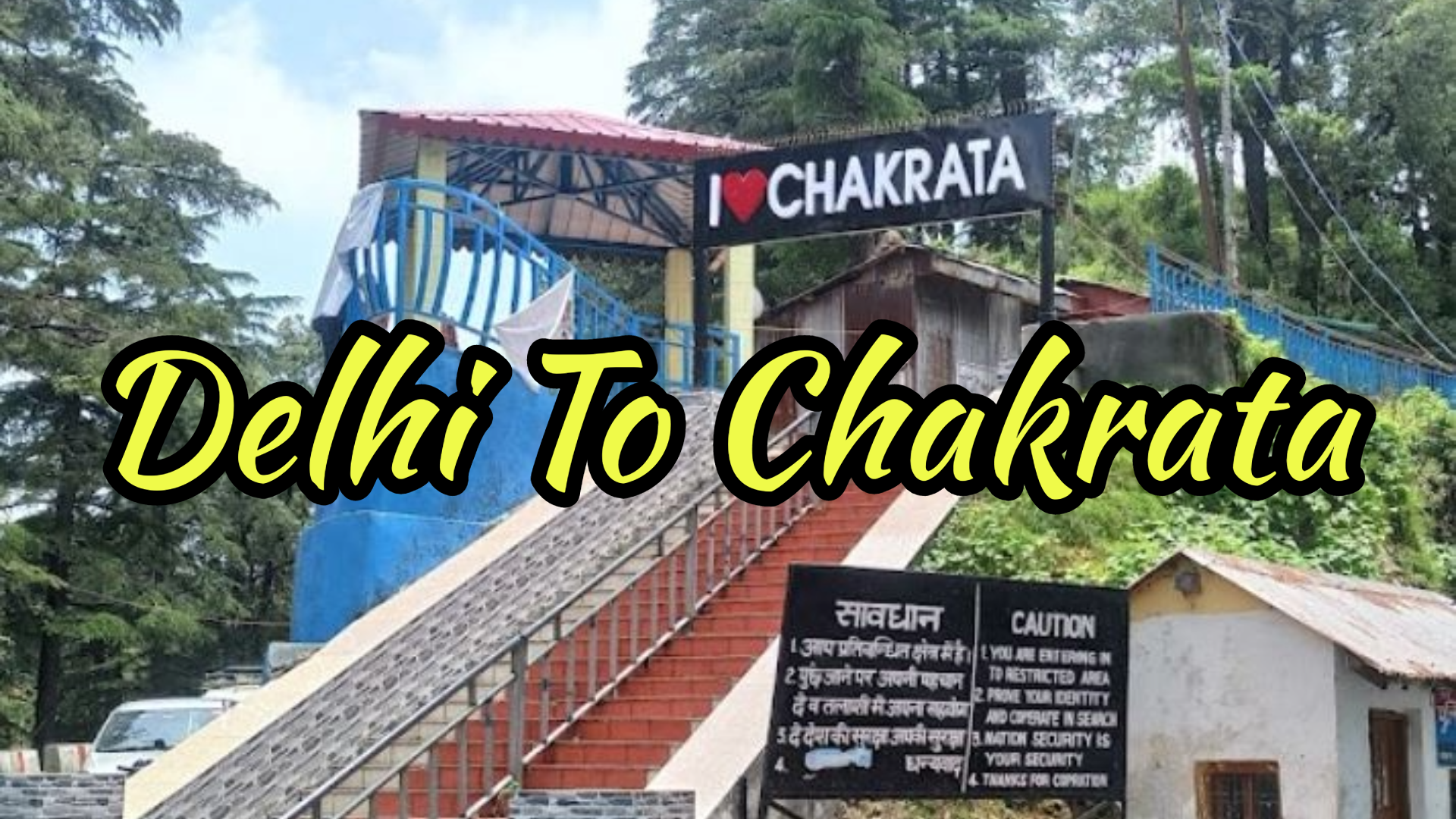 delhi to chakrata